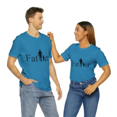 Unisex Father Short Sleeve Tee, Gift For Father..