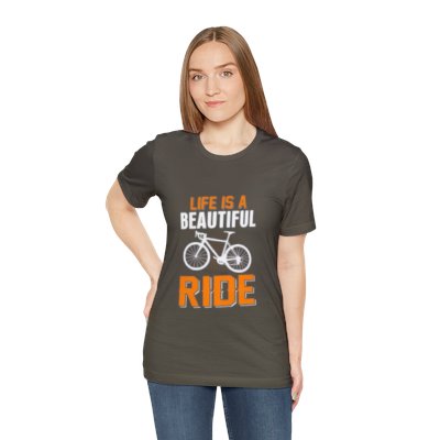 Unisex Life Is A Beautiful Ride T-shirts,..