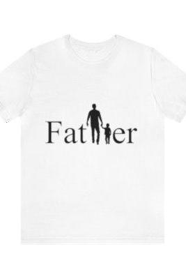 Unisex Father Short Sleeve Tee, Gift For Father T-shirts